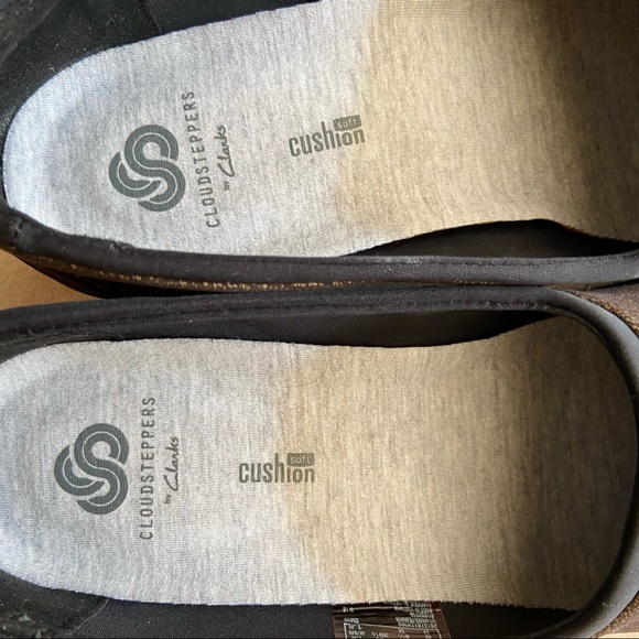 Clarks - Cloudstepper Heel Shoes - Bronze - Picture 6 of 7